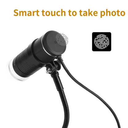 AN104 1000X 3 in 1 Digital Microscope with Helical Tube Bracket - Digital Microscope by PMC Jewellery | Online Shopping South Africa | PMC Jewellery | Buy Now Pay Later Mobicred