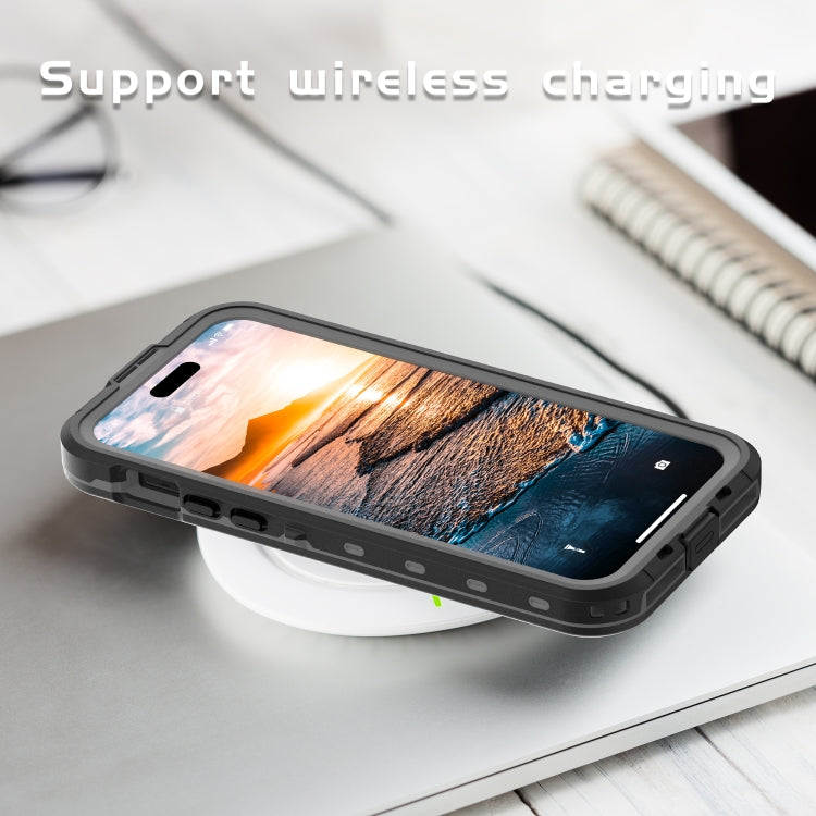 For iPhone 15 Plus RedPepper IP68 Waterproof MagSafe Phone Case(Black) - free shipping - PMC TechLife - Order now!