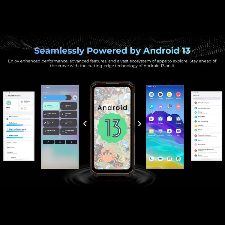 HOTWAV CYBER 13 Pro, 12GB+256GB, IP68/IP69K Rugged Phone, 10800mAh, 6.6 inch Android 13 UNISOC T619 Octa Core, Network: 4G, NFC, OTG(Orange) - Other by HOTWAV | Online Shopping South Africa | PMC Jewellery | Buy Now Pay Later Mobicred