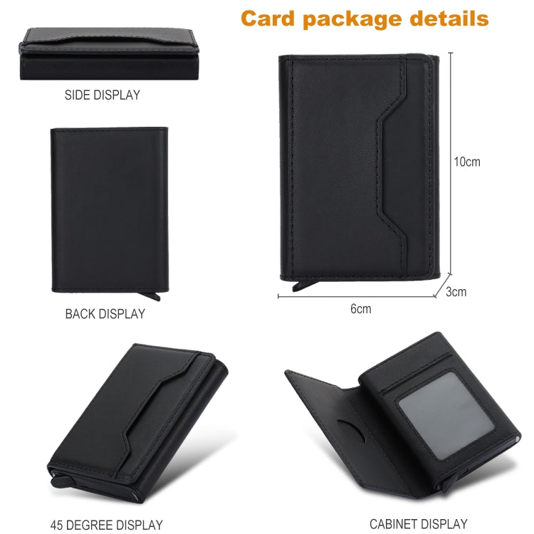 Anti Theft Brush Card Bag, Size:10x6x3cm(Black) - free shipping - PMC TechLife - Order now!