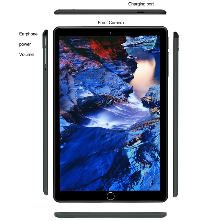 BDF P8 3G Phone Call Tablet PC 8.0 inch, 2GB+32GB, Android 9.0 MTK6735 Octa Core, Support Dual SIM, EU Plug(Silver) - BDF by BDF | Online Shopping South Africa | PMC Jewellery | Buy Now Pay Later Mobicred