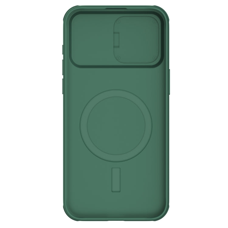 For iPhone 15 Pro NILLKIN CamShield Pro Magnetic Magsafe Phone Case(Green) - iPhone 15 Pro Cases by NILLKIN | Online Shopping South Africa | PMC TechLife | Buy Now Pay Later Mobicred