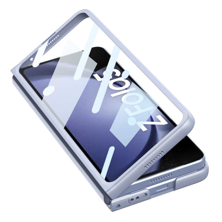 For Samsung Galaxy Z Fold5 GKK Integrated Ultra-thin Sliding Window Folding Phone Case with Card Holder(Green) - free shipping - PMC TechLife - Order now!