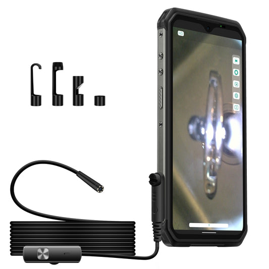 Ulefone Endoscope E1 IP67 Waterproof 3 in 1 Endoscope for Ulefone Power Armor 21 / 19 / 18T / 16 Pro / 13 / Armor Pad(Black) -  by Ulefone | Online Shopping South Africa | PMC Jewellery | Buy Now Pay Later Mobicred