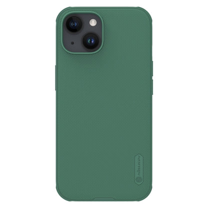 For iPhone 15 NILLKIN Frosted Shield Pro Magnetic Magsafe Phone Case(Green) - iPhone 15 Cases by NILLKIN | Online Shopping South Africa | PMC Jewellery | Buy Now Pay Later Mobicred