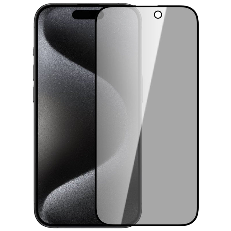 For iPhone 15 Pro NILLKIN Guardian Full Coverage Privacy Tempered Glass Film - iPhone 15 Pro Tempered Glass by NILLKIN | Online Shopping South Africa | PMC TechLife