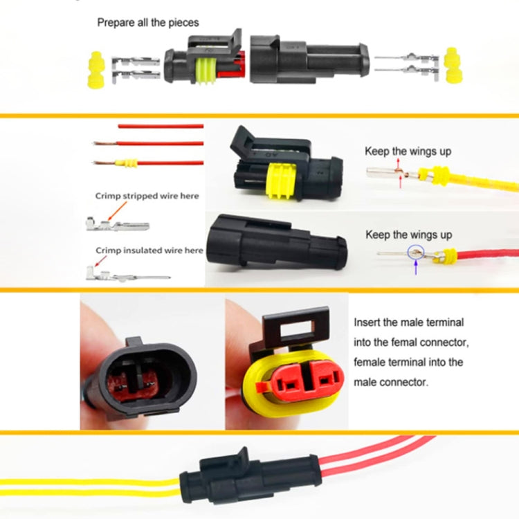 240pcs Car Waterproof Connector Set with Fuse Blade - Others by PMC TechLife | Online Shopping South Africa | PMC TechLife | Buy Now Pay Later Mobicred
