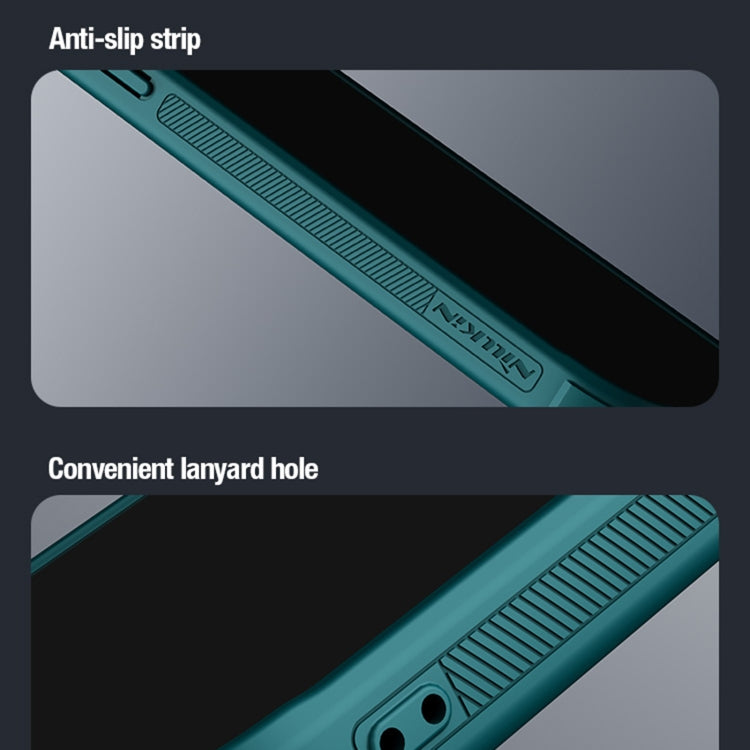 For iPhone 15 Pro Max NILLKIN CamShield Prop Series PC + TPU Phone Case(Blue) - free shipping - PMC TechLife - Order now!