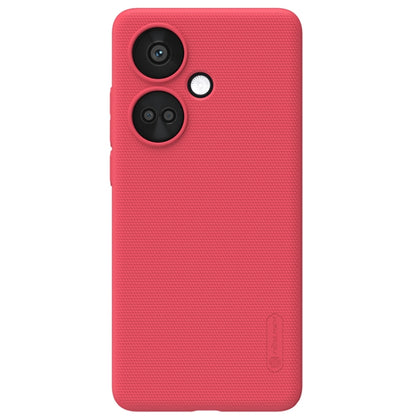 For OnePlus Nord CE3 5G NILLKIN Frosted PC Phone Case(Red) - OnePlus Cases by NILLKIN | Online Shopping South Africa | PMC Jewellery | Buy Now Pay Later Mobicred