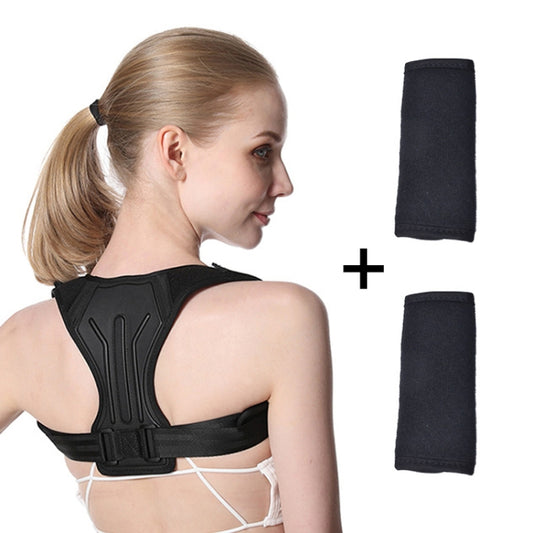 Anti-kyphosis Correction Belt Invisible Artifact For Sitting Posture, Style: Correction Belt + Shoulder Strap, Size:L - Corrector by PMC Jewellery | Online Shopping South Africa | PMC Jewellery