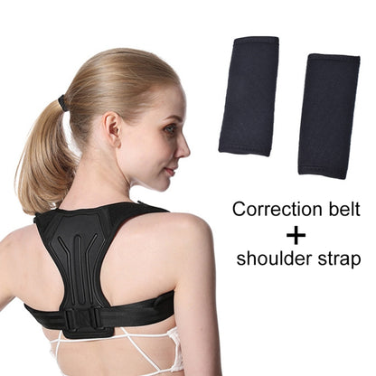 Anti-kyphosis Correction Belt Invisible Artifact For Sitting Posture, Style: Correction Belt + Shoulder Strap, Size:XL - Corrector by PMC Jewellery | Online Shopping South Africa | PMC Jewellery