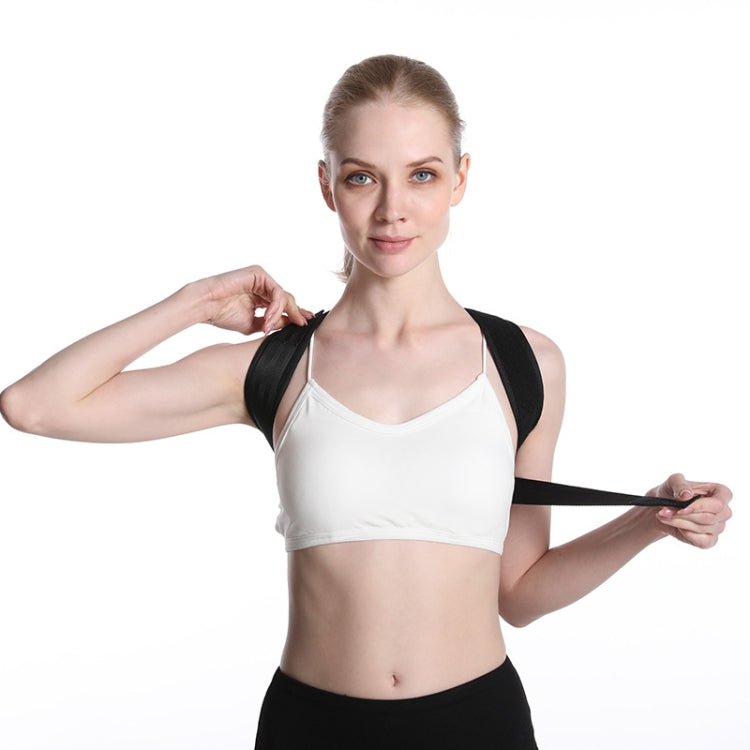 Anti-kyphosis Correction Belt Invisible Artifact For Sitting Posture, Style: Correction Belt + Shoulder Strap, Size:XL - Corrector by PMC Jewellery | Online Shopping South Africa | PMC Jewellery