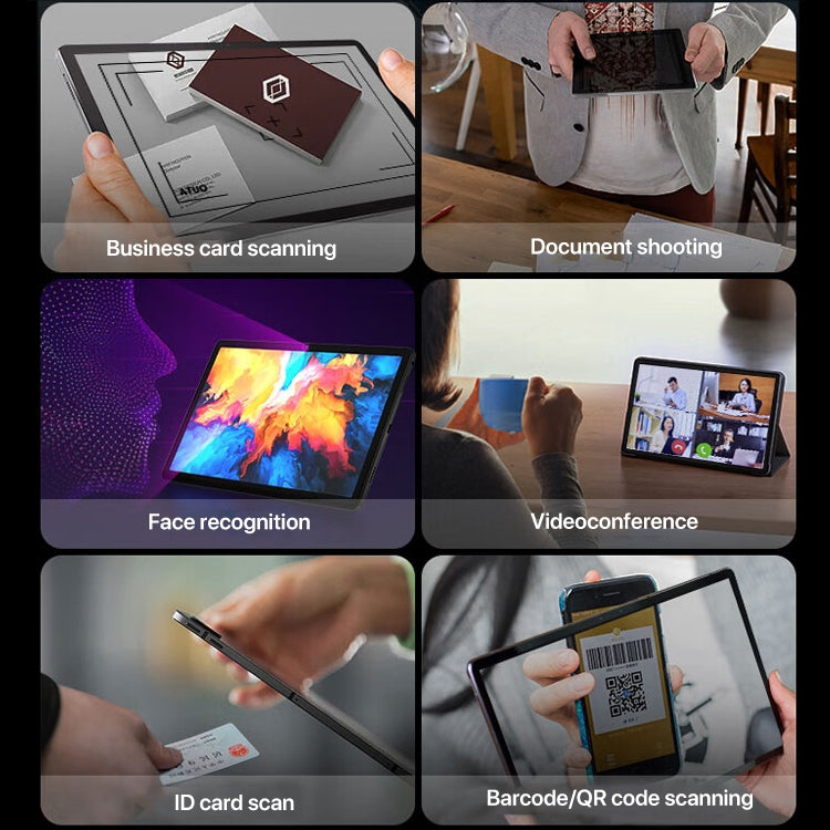 Lenovo K10 Pro 10.6 inch WiFi Tablet, 4GB+64GB, Android 12, MediaTek Helio G80 Octa Core, Support Face Identification(Grey) - free shipping - PMC TechLife - Order now!