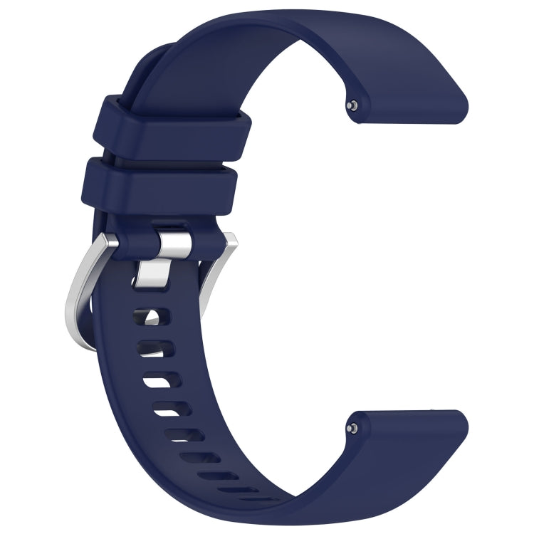 For Garmin vivoactive 5 / Active 5 20mm Silicone Watch Band(Dark Blue) - Watch Bands by PMC Jewellery | Online Shopping South Africa | PMC Jewellery