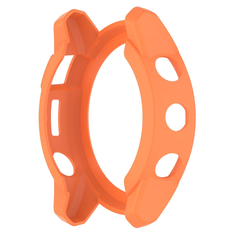 For Garmin Tactix 7 Amoled Armor Hollow TPU Watch Protective Case(Orange) - Watch Cases by PMC Jewellery | Online Shopping South Africa | PMC Jewellery