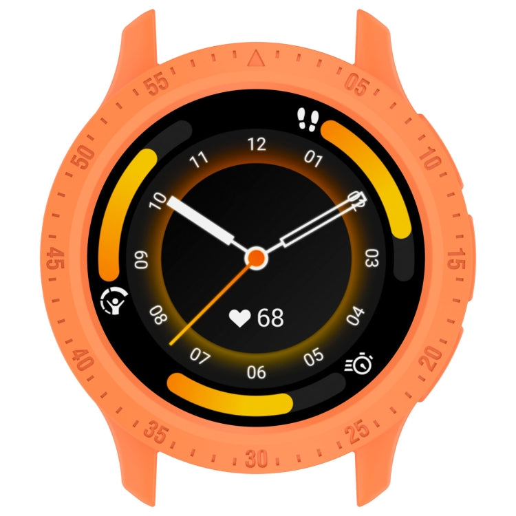 For Garmin Venu 3 Half Pack Hollow TPU Armor Watch Protective Case(Orange) - Watch Cases by PMC Jewellery | Online Shopping South Africa | PMC Jewellery