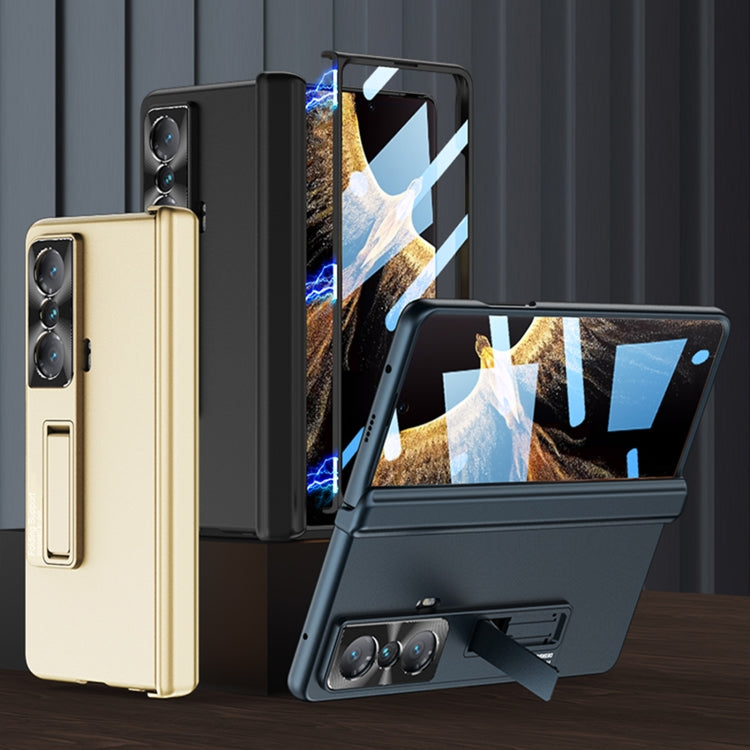For Honor Magic VS GKK Integrated Magnetic Folding Hinge All-inclusive Phone Case(Black) - Honor Cases by GKK | Online Shopping South Africa | PMC TechLife | Buy Now Pay Later Mobicred