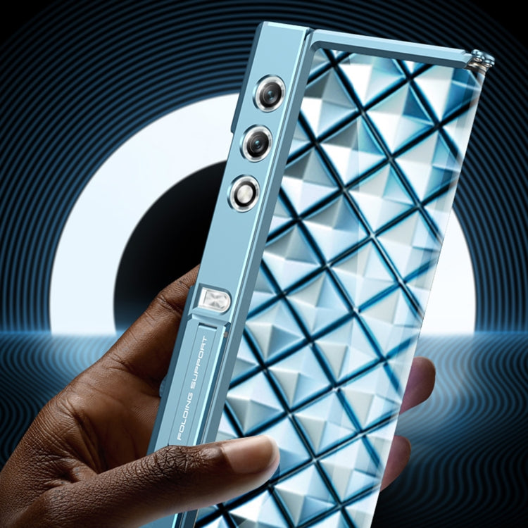 For Honor V Purse GKK Integrated Magnetic Folding Metal Full Coverage Phone Case(Blue) - free shipping - PMC TechLife - Order now!