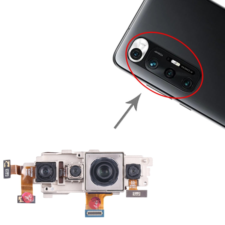 For Xiaomi Mi 10s Original Camera Set (Telephoto + Wide + Portrait + Main Camera) - Camera by PMC TechLife | Online Shopping South Africa | PMC TechLife