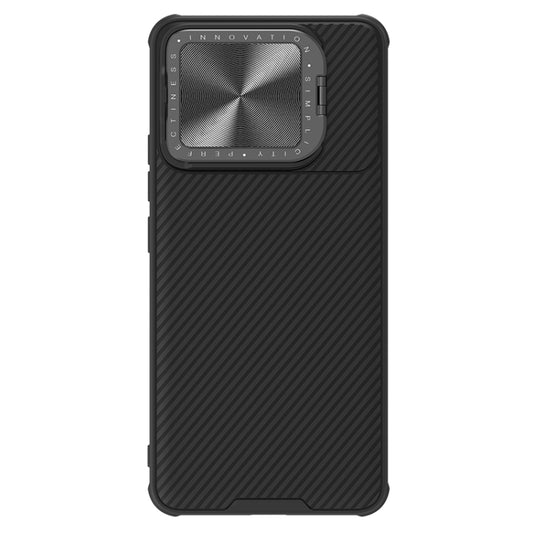 For Xiaomi Redmi K70/K70 Pro NILLKIN Black Mirror Prop CD Texture Mirror Phone Case(Black) - K70 Pro Cases by NILLKIN | Online Shopping South Africa | PMC Jewellery | Buy Now Pay Later Mobicred