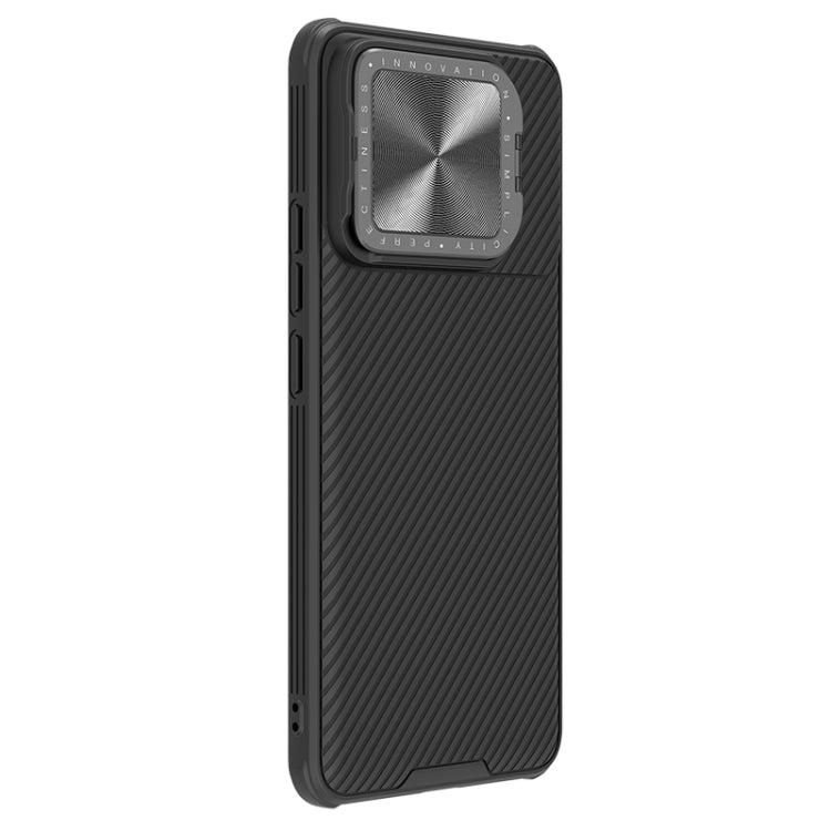 For Xiaomi Redmi K70/K70 Pro NILLKIN Black Mirror Prop CD Texture Mirror Phone Case(Black) - K70 Pro Cases by NILLKIN | Online Shopping South Africa | PMC Jewellery | Buy Now Pay Later Mobicred