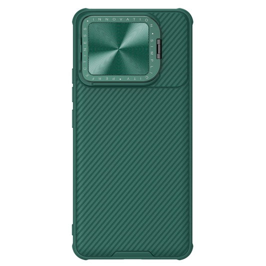 For Xiaomi Redmi K70/K70 Pro NILLKIN Black Mirror Prop CD Texture Mirror Phone Case(Green) - K70 Pro Cases by NILLKIN | Online Shopping South Africa | PMC Jewellery | Buy Now Pay Later Mobicred