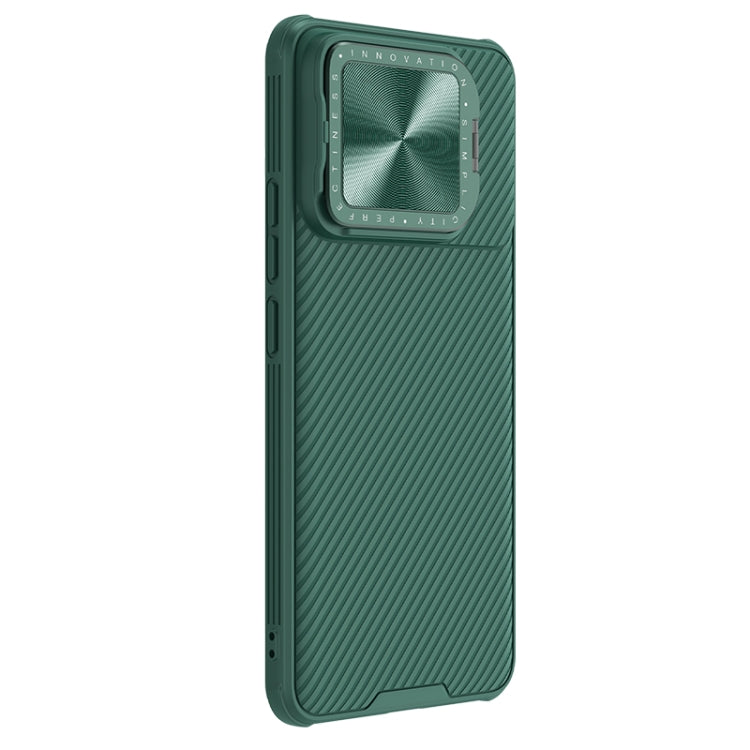 For Xiaomi Redmi K70/K70 Pro NILLKIN Black Mirror Prop CD Texture Mirror Phone Case(Green) - K70 Pro Cases by NILLKIN | Online Shopping South Africa | PMC Jewellery | Buy Now Pay Later Mobicred