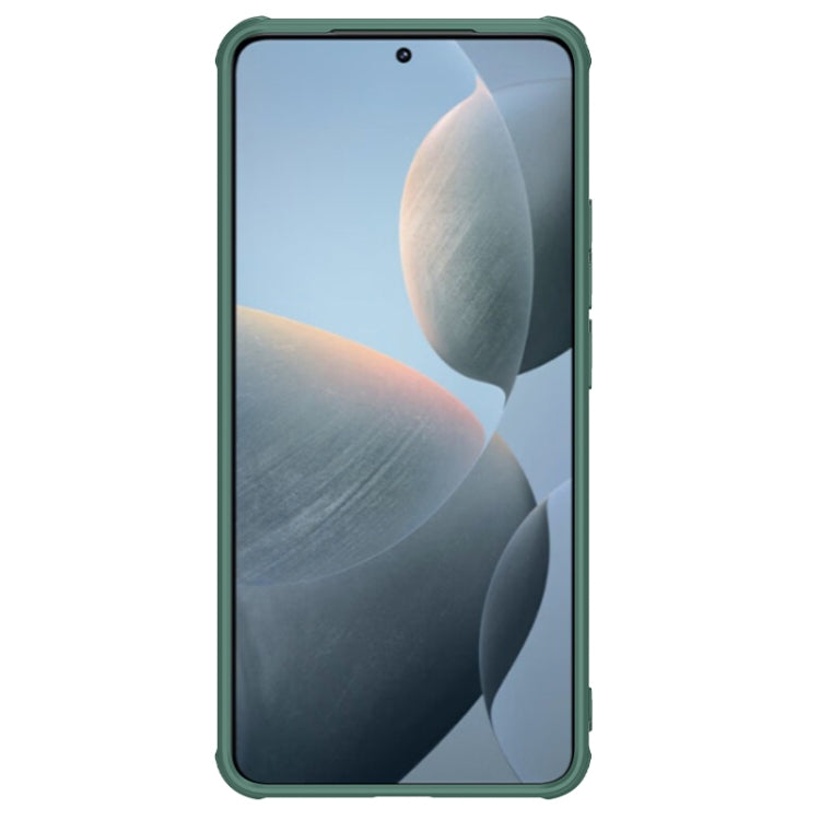 For Xiaomi Redmi K70/K70 Pro NILLKIN Black Mirror Prop CD Texture Mirror Phone Case(Green) - K70 Pro Cases by NILLKIN | Online Shopping South Africa | PMC Jewellery | Buy Now Pay Later Mobicred