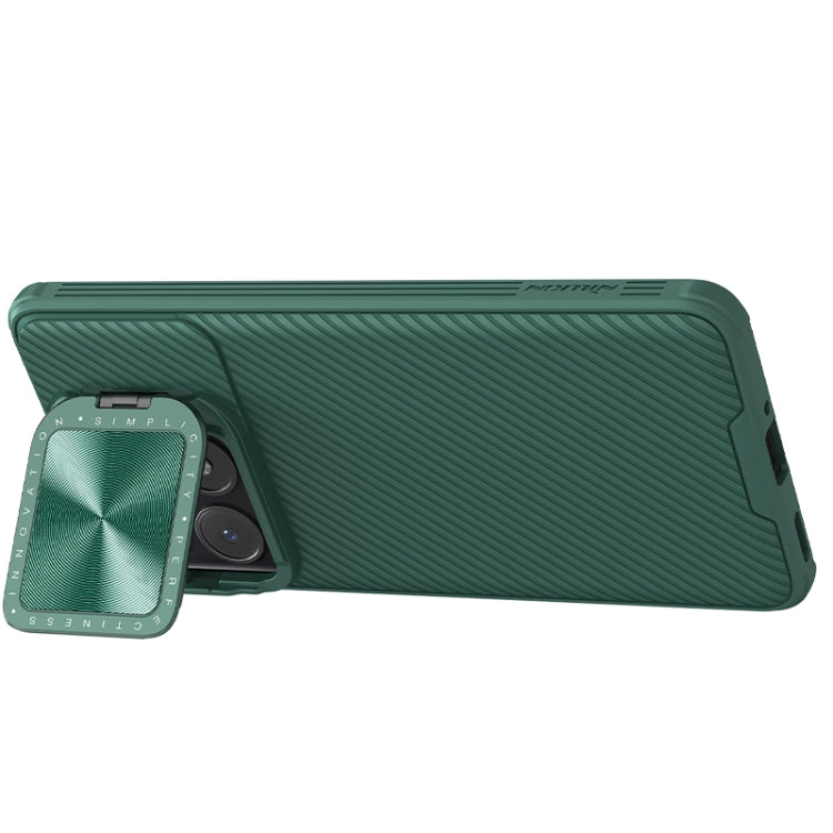 For Xiaomi Redmi K70/K70 Pro NILLKIN Black Mirror Prop CD Texture Mirror Phone Case(Green) - K70 Pro Cases by NILLKIN | Online Shopping South Africa | PMC Jewellery | Buy Now Pay Later Mobicred