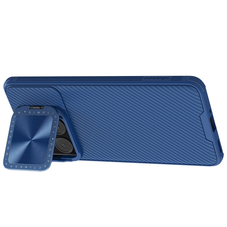 For Xiaomi Redmi K70/K70 Pro NILLKIN Black Mirror Prop CD Texture Mirror Phone Case(Blue) - free shipping - PMC TechLife - Order now!