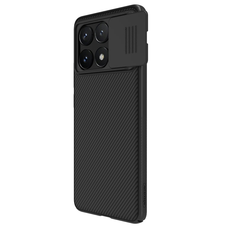 For Xiaomi Redmi K70E / Poco X6 Pro 5G NILLKIN Black Mirror Series Camshield PC Phone Case(Black) - K70E Cases by NILLKIN | Online Shopping South Africa | PMC Jewellery | Buy Now Pay Later Mobicred