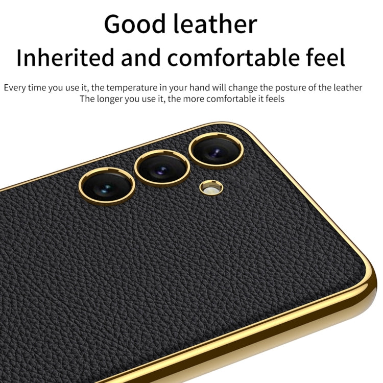 For Samsung Galaxy S24 5G GKK Plating TPU + Leather Full Coverage Phone Case(Green) - Galaxy S24 5G Cases by GKK | Online Shopping South Africa | PMC TechLife | Buy Now Pay Later Mobicred