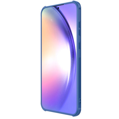 For Samsung Galaxy A55 NILLKIN Frosted Shield Pro PC + TPU Phone Case(Blue) - Galaxy Phone Cases by NILLKIN | Online Shopping South Africa | PMC Jewellery