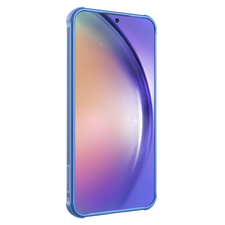 For Samsung Galaxy A55 NILLKIN Black Mirror Pro Series Camshield PC Phone Case(Blue) - free shipping - PMC TechLife - Order now!