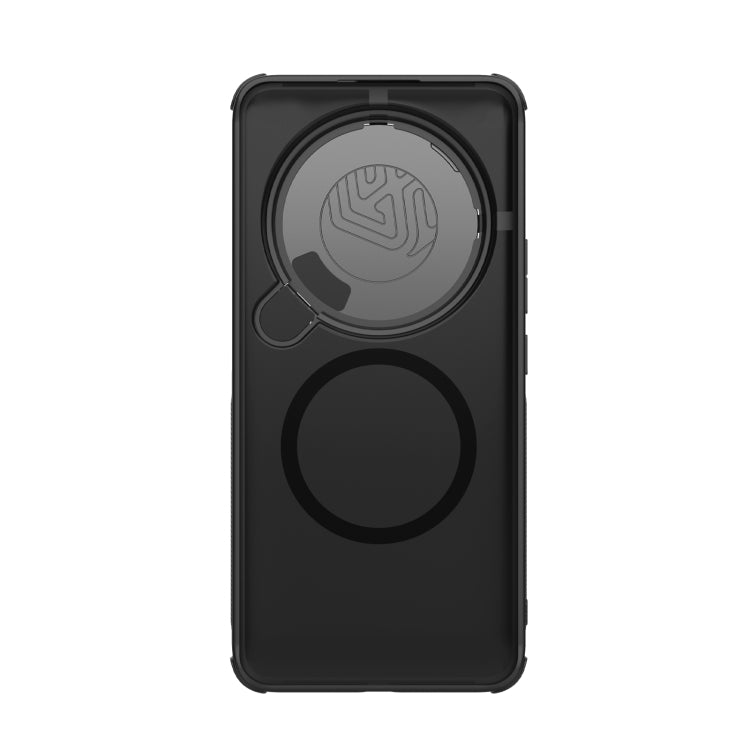 For Xiaomi 14 Ultra NILLKIN Textured Prop Magnetic Lens Protection Holder Nylon Phone Case(Black) - 14 Ultra Cases by NILLKIN | Online Shopping South Africa | PMC Jewellery