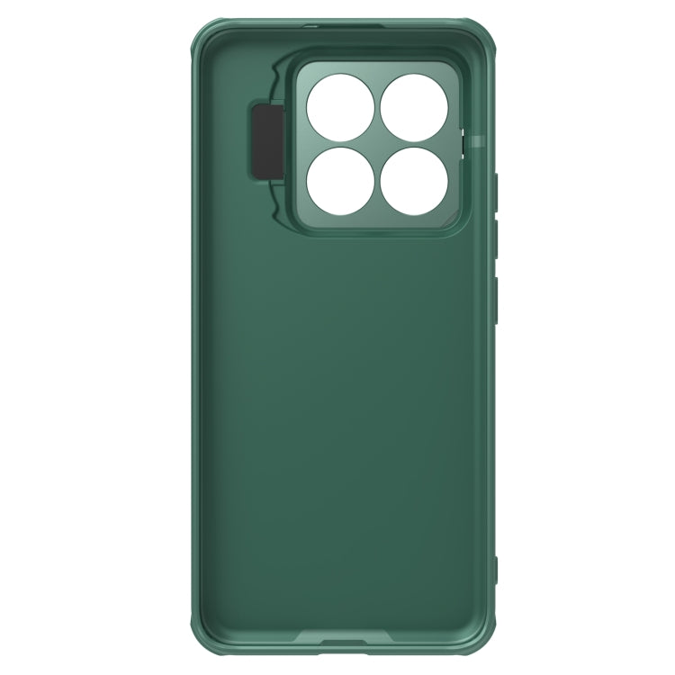 For Xiaomi 14 Pro NILLKIN Black Mirror Prop CD Texture Mirror Precise Hole Phone Case(Green) - free shipping - PMC TechLife - Order now!