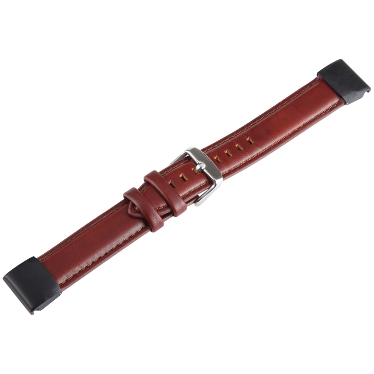 Compatible with Garmin Fenix 7X 26mm Plain Weave Genuine Leather Watch Band(Wine Red) - free shipping - PMC TechLife - Order now!
