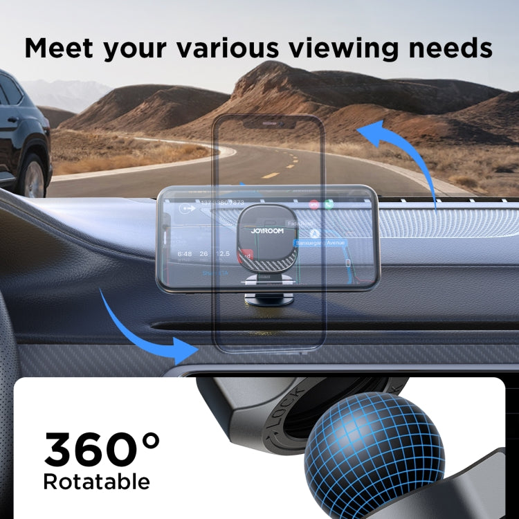 JOYROOM JR-ZS400 Car Dashboard Magnetic Phone Holder(Black) - Universal Car Holders by JOYROOM | Online Shopping South Africa | PMC TechLife | Buy Now Pay Later Mobicred