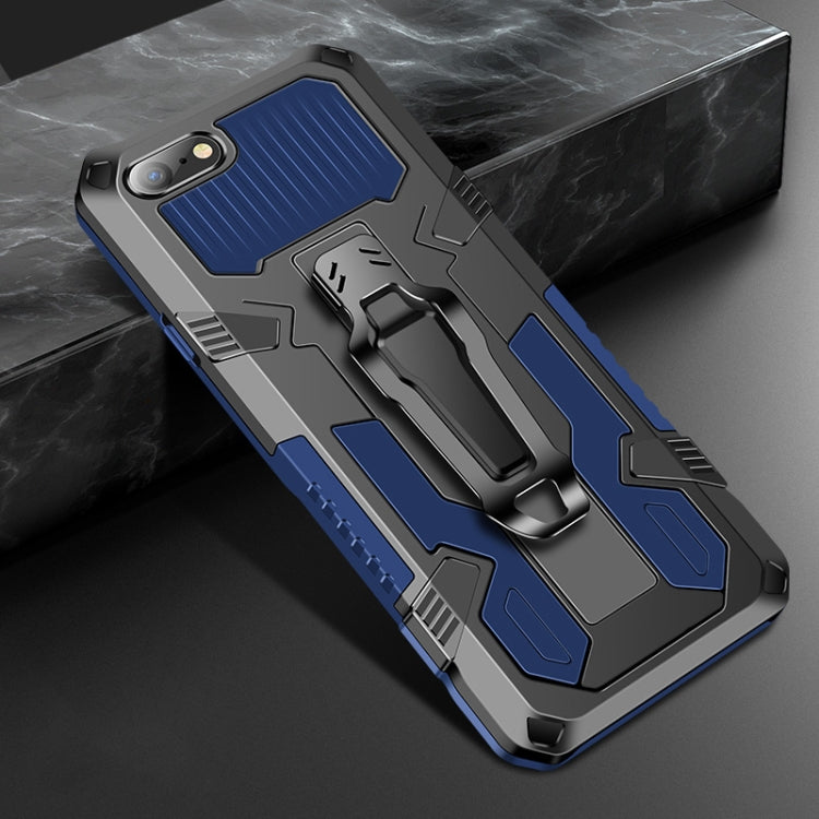 For iPhone 8 & 7 Machine Armor Warrior Shockproof PC + TPU Protective Case(Royal Blue) - More iPhone Cases by NILLKIN | Online Shopping South Africa | PMC TechLife