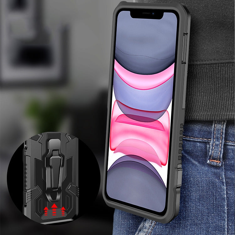 For iPhone 8 & 7 Machine Armor Warrior Shockproof PC + TPU Protective Case(Red) - More iPhone Cases by NILLKIN | Online Shopping South Africa | PMC TechLife