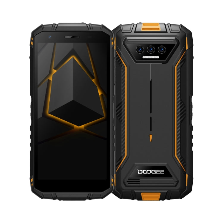 DOOGEE S41 Max, 6GB+256GB, Side Fingerprint, 5.5 inch Android 13 Spreadtrum T606 Octa Core 1.6GHz, Network: 4G, OTG, NFC, Support Google Pay(Orange) - DOOGEE by DOOGEE | Online Shopping South Africa | PMC Jewellery | Buy Now Pay Later Mobicred