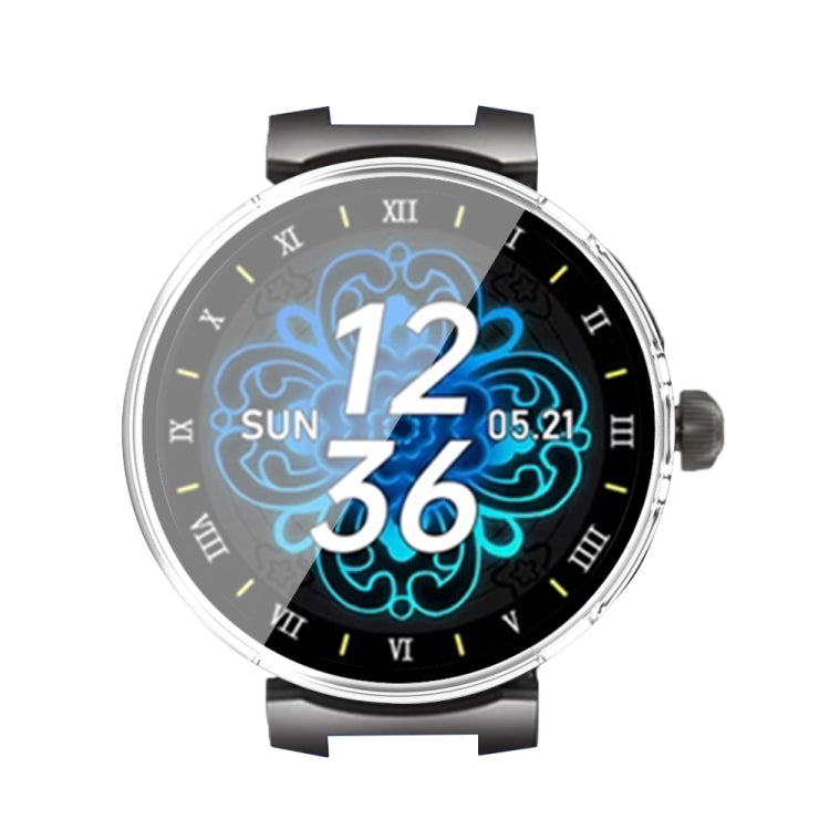 For Aigo GTV2 PC + Tempered Film Integrated Watch Protective Case(Transparent) - Watch Case by PMC TechLife | Online Shopping South Africa | PMC TechLife