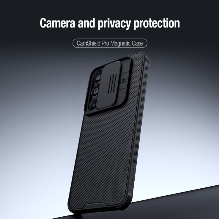 For Samsung Galaxy A55 NILLKIN CamShield Pro Magnetic PC Phone Case(Black) - Galaxy Phone Cases by NILLKIN | Online Shopping South Africa | PMC Jewellery