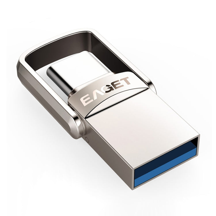 EAGET 128G USB 3.1 + Type-C / USB-C  Interface Metal Twister Flash U Disk, with Micro USB OTG Adapter - free shipping - PMC TechLife - Order now!