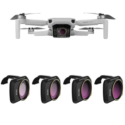 Sunnylife MM-FI9256 For DJI Mavic Mini / Mini 2 4 In 1 Drone ND4+ND8+ND16+ND32 Lens Filter - Lens Filter by Sunnylife | Online Shopping South Africa | PMC Jewellery | Buy Now Pay Later Mobicred