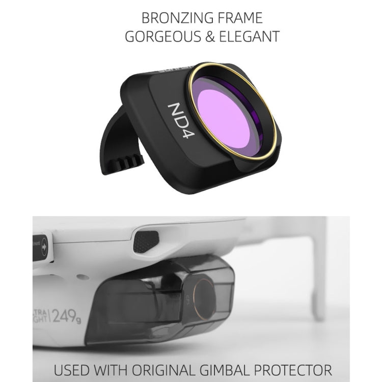 Sunnylife MM-FI9256 For DJI Mavic Mini / Mini 2 4 In 1 Drone ND4+ND8+ND16+ND32 Lens Filter - Lens Filter by Sunnylife | Online Shopping South Africa | PMC Jewellery | Buy Now Pay Later Mobicred