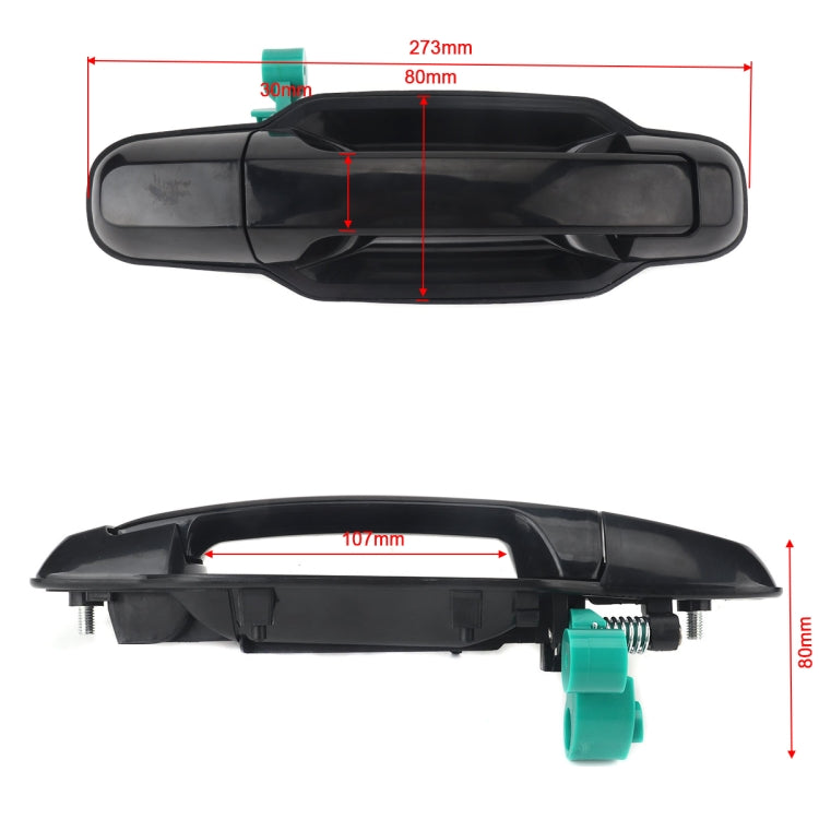 Car Right Rear Door Outside Handle 83660-3E010 for KIA Sorento 2003-2006 - Door Handles by PMC TechLife | Online Shopping South Africa | PMC TechLife