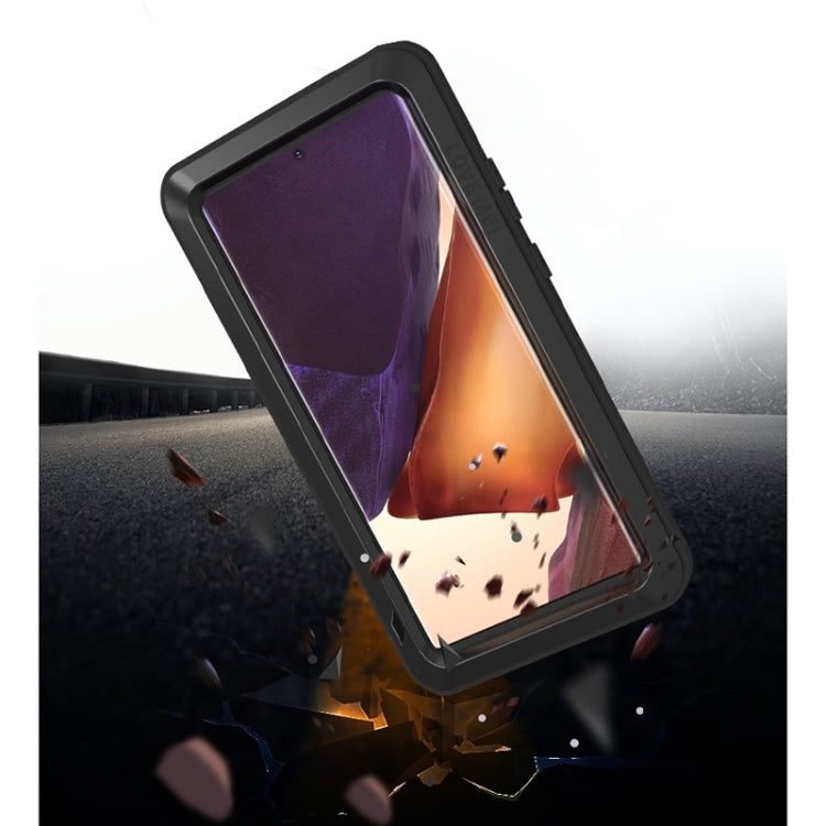 For Samsung Galaxy Note 20 Ultra LOVE MEI Metal Shockproof Waterproof Dustproof Protective Case without Glass(Red) - free shipping - PMC TechLife - Order now!