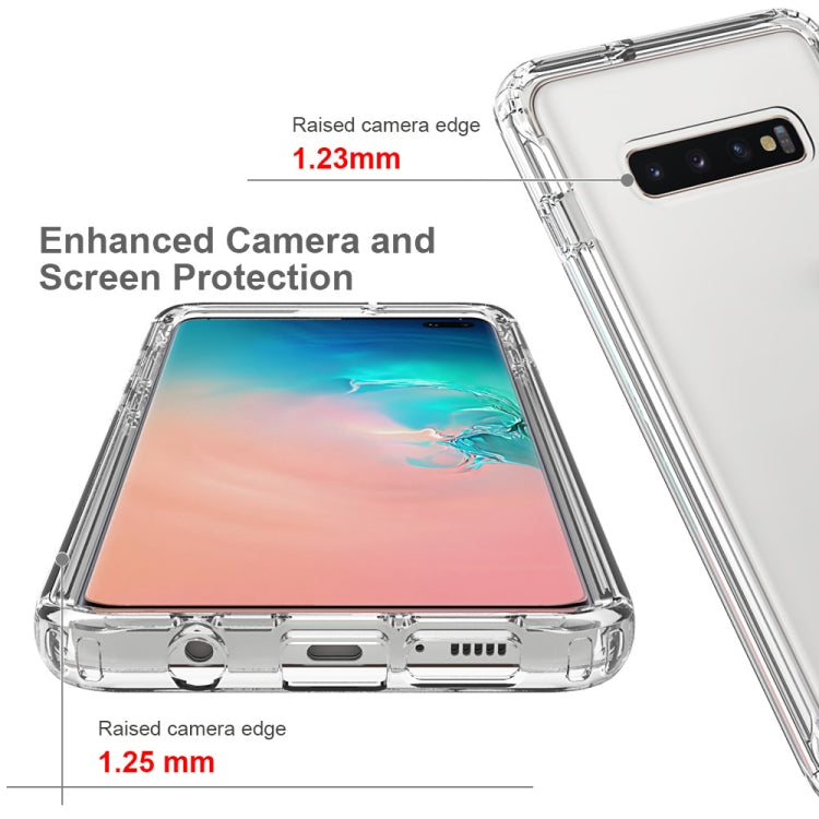 For Samsung Galaxy S10 Plus Shockproof  High Transparency PC+TPU Candy Colors Protective Case - free shipping - PMC TechLife - Order now!