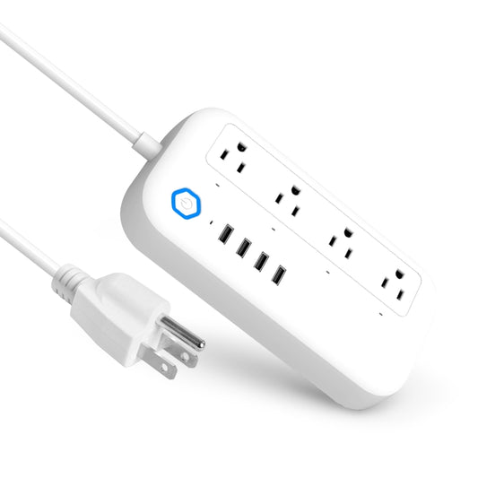 YPS11 Four Holes + 4 x USB Multi-purpose WiFi Smart Power Strip, US Plug - Smart Socket by PMC Jewellery | Online Shopping South Africa | PMC Jewellery